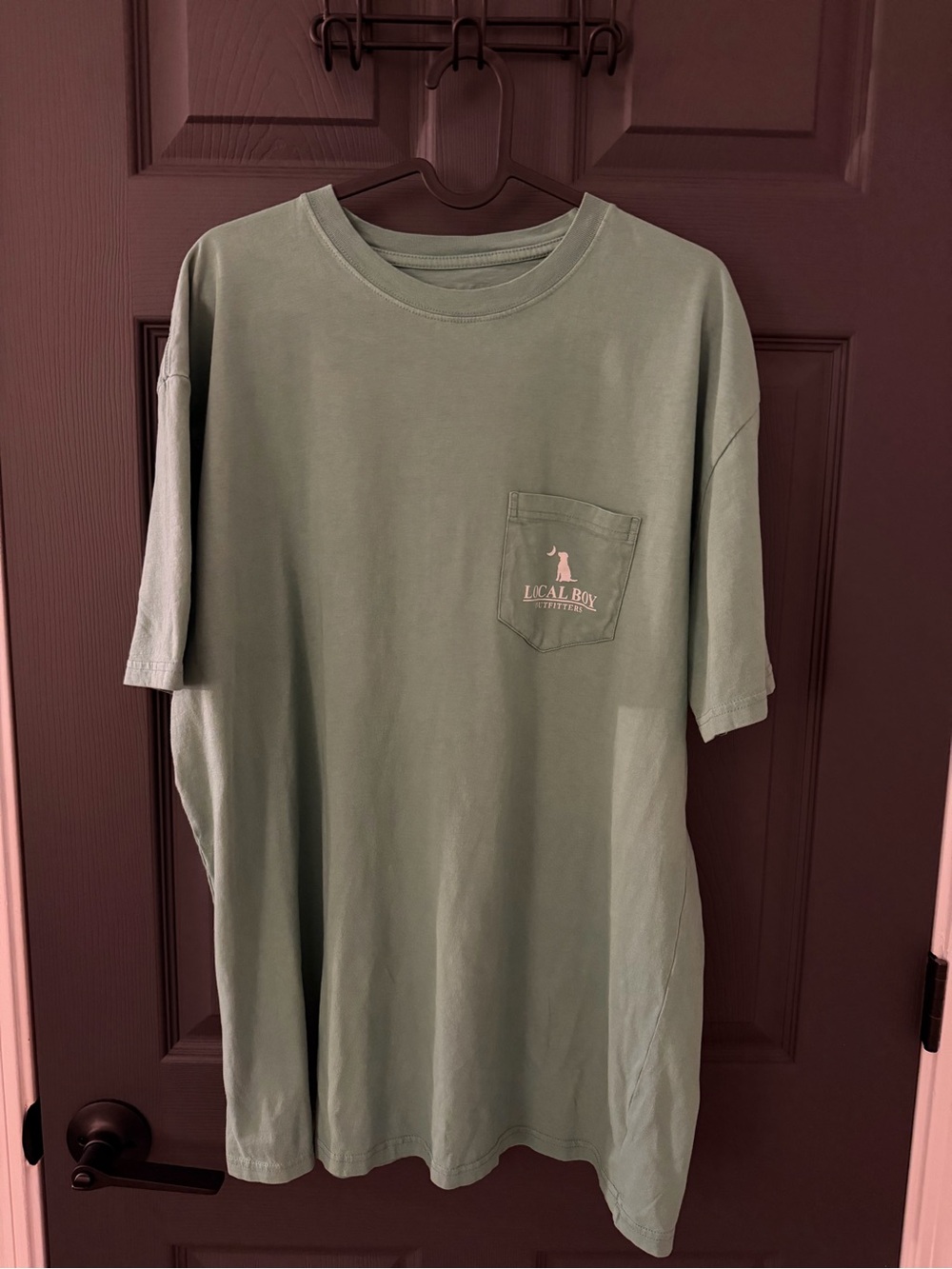 Local Boy Pocket Tee in Sage Green - Short Sleeve